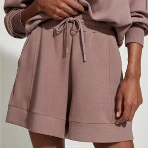 Varley Doublesoft Womens S Alder High Rise Short 5.5" pink Mauve VAR00980